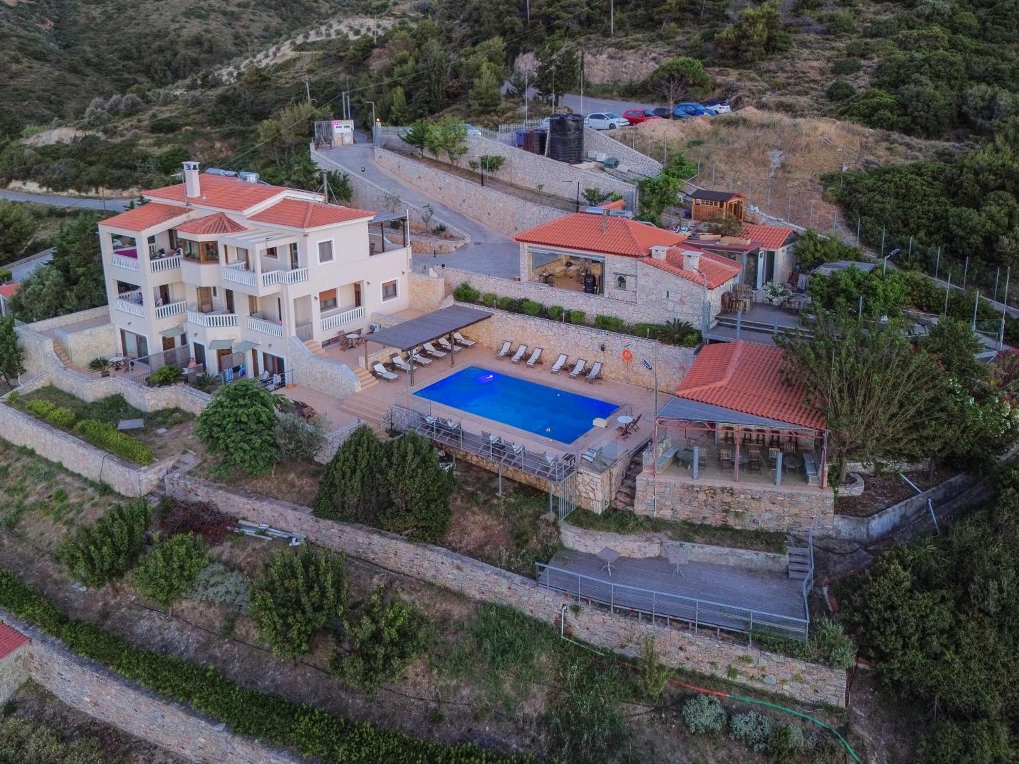 Villa Pasifai 모우르테리 외부 사진